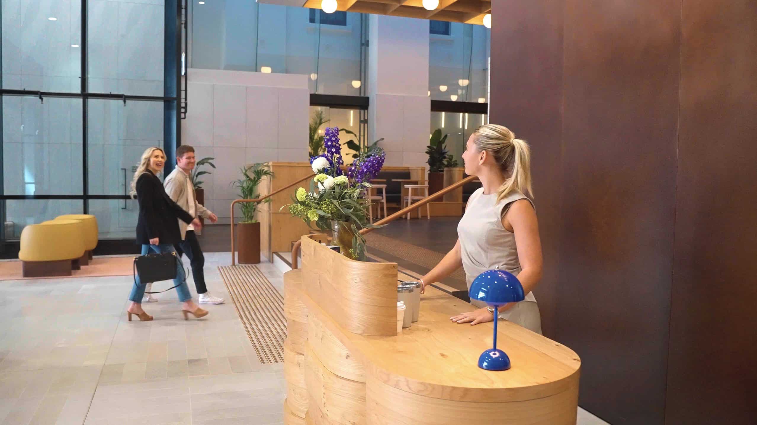 270 Pitt St with friendly, modern reception