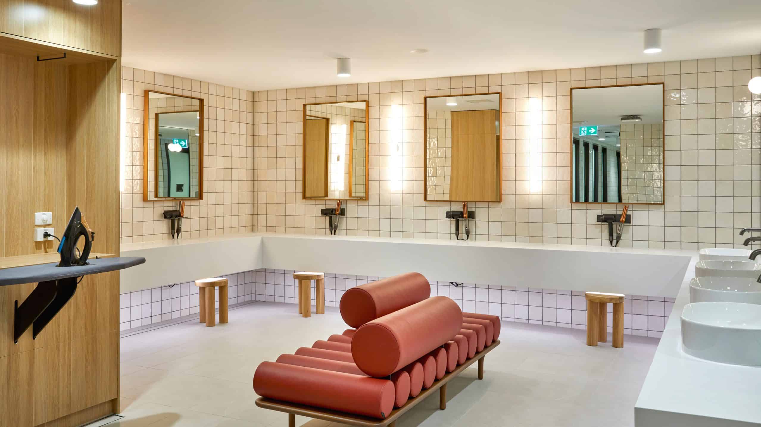 Wellness bathroom facilities at 270 Pitt St